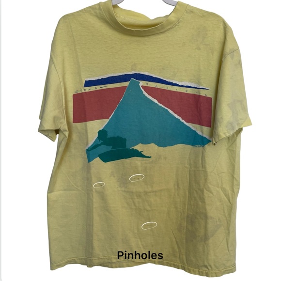 80’s Op Ocean Pacific Classic Surfing T-Shirt Men’s Large? 2 Sided Graphics - Picture 12 of 13